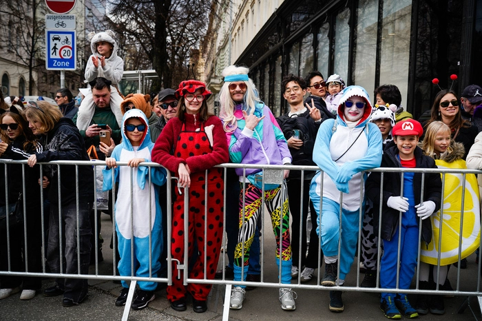 Nur im Grazer Fasching treffen Haie auf Marienkäfer und Supermario
