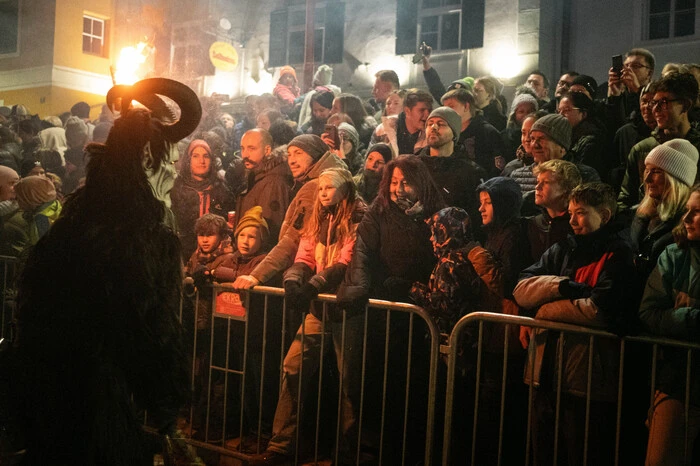 Krampuslauf Frohnleiten, Hauptplatz, 8130 Frohnleiten, am 9.11. 2024.