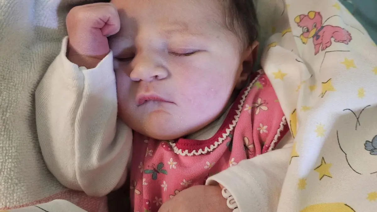 Luisa, das steirische Neujahrsbaby 2025 ist aus dem Murtal