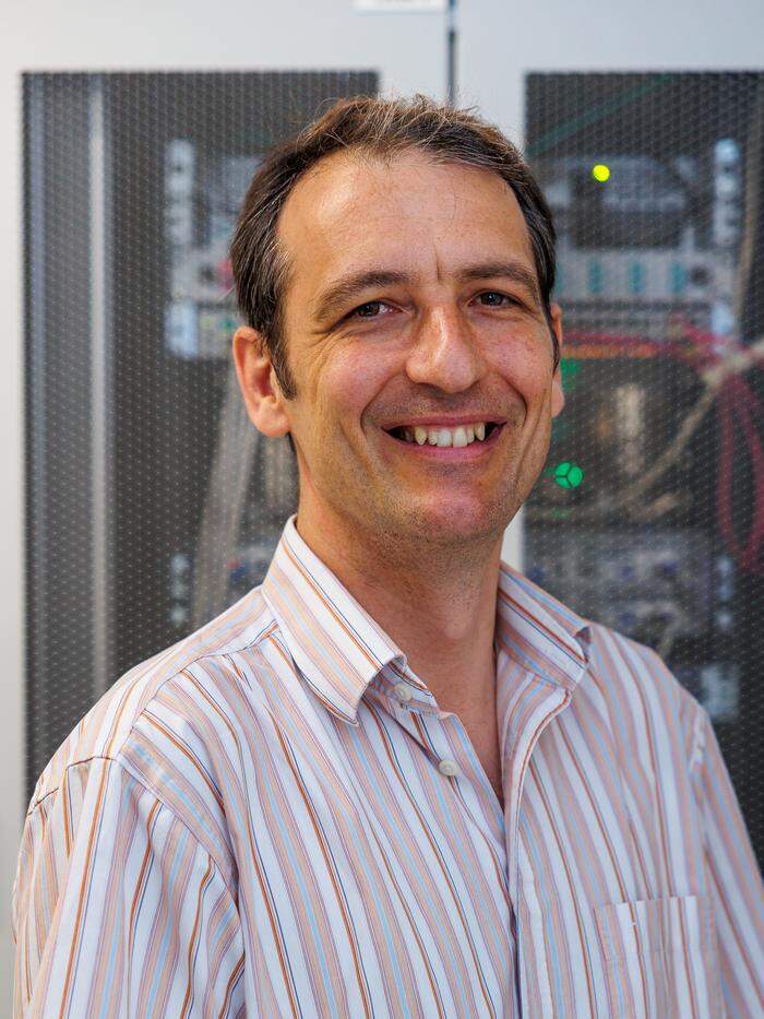 Professor Lorenz Romaner, Leiter des CD-Labors im Departement für Werkstoffwissenschaft an der Montanuni Leoben