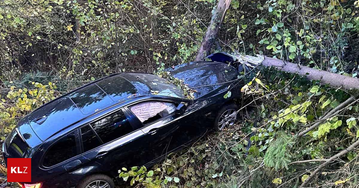 Unfall-in-Peggau-Zu-schnell-unterwegs-19-J-hriger-krachte-mit-Auto-in-B-ume