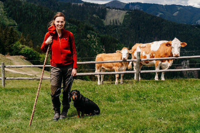 Am sichersten ist es mit Hund hinterm Weidezaun