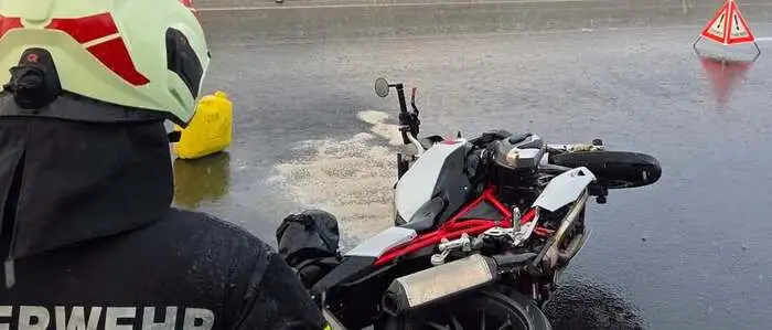 Ein Fahrstreifen musste während des Einsatzes gesperrt werden