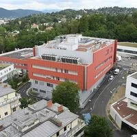 Der Neubau der Grazer Universitätsklinik für Radiologie ist auch Standort der interventionellen Radiologie und neuerdings Anlaufstelle Kärntner Patienten