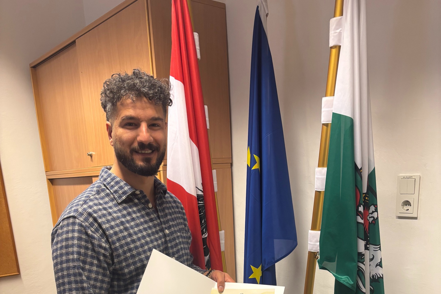 Abdalah Jaouad wurde vom Flüchtling zum Friseur mit Staatsbürgerschaft