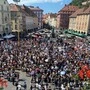 Tausende Menschen kamen für die Demonstration in Graz zusammen