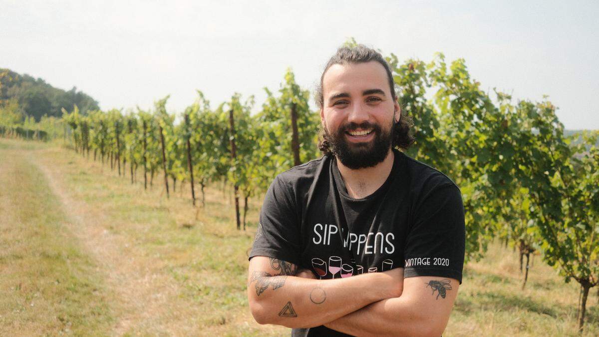 Weinbauer Michael Gangl setzt auf Naturwein ohne Schnickschnack und Zusätze