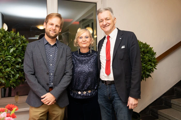 KPÖ-Landtagsabgeordneter Alexander Melinz, KPÖ-Landtagsklub-Obfrau Claudia Klimt-Weithaler und KPÖ-Stadtrat Manfred Eber 