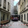 Brandeinsatz in der engen Färbergasse