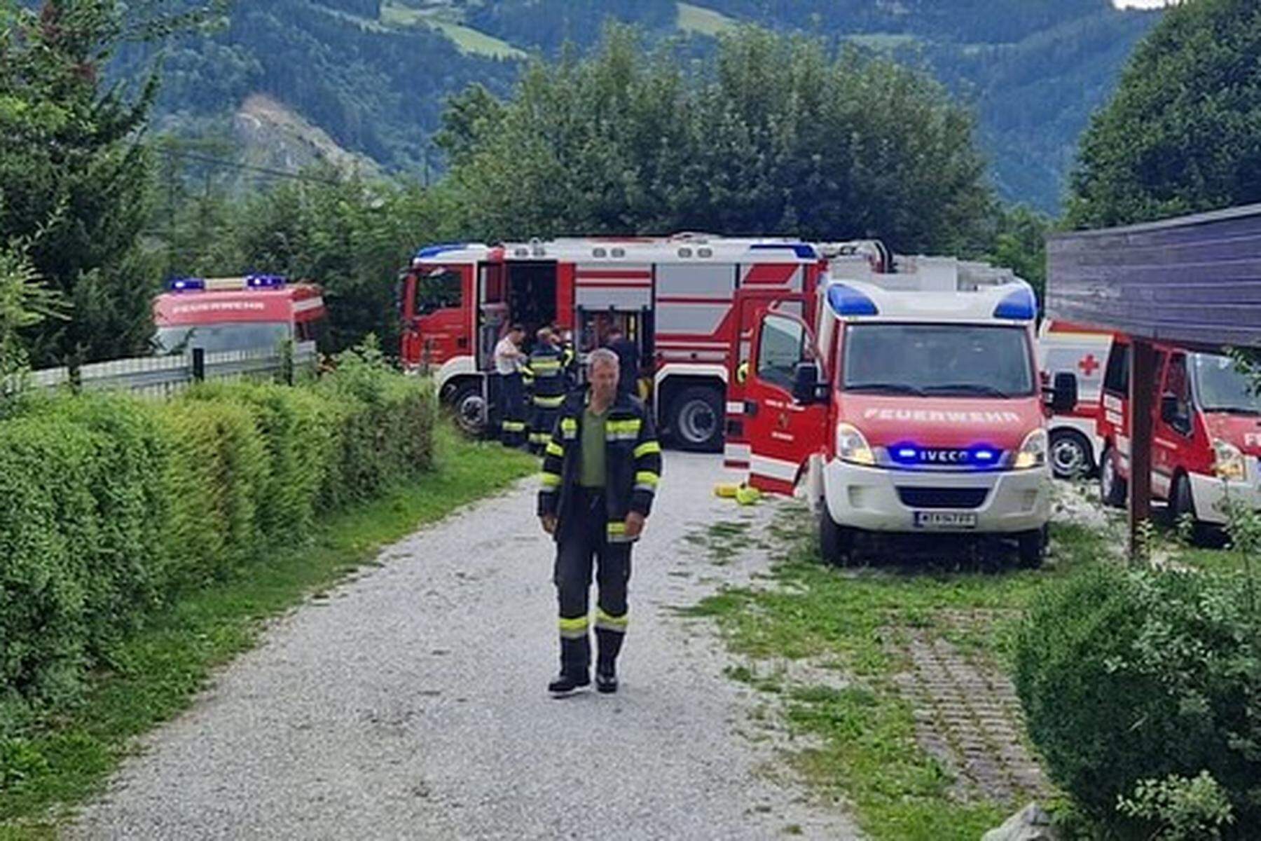 35 Einsatzkräfte bei Küchenbrand im Murtal im Einsatz