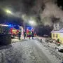 Einsatz in der Nacht auf Dienstag in der Gemeinde Naas (Bezirk Weiz) 