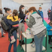 Im Jahr 2022 war am Grazer Messe-Gelände ein Ankunftszentrum für Familien aus der Ukraine eingerichtet worden