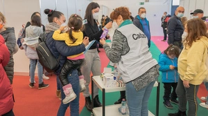 Im Jahr 2022 war am Grazer Messe-Gelände ein Ankunftszentrum für Familien aus der Ukraine eingerichtet worden