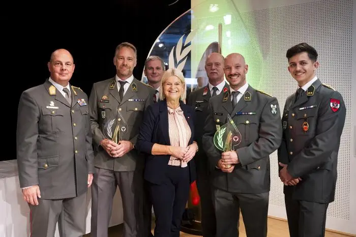 Die Pionierkompanie (Miliz) Steiermark erhielt den „Special Award“