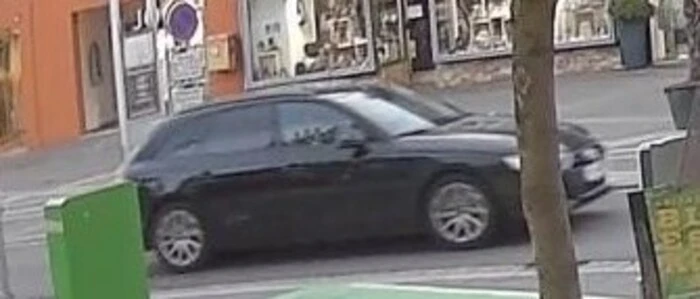 Überwachungskamera filmte das Fahrzeug 