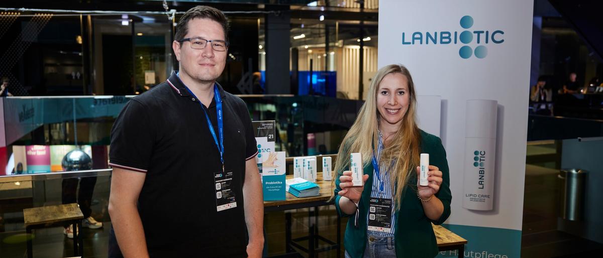Mit Lanbiotic heimsten Patrick Hart und Katrin Susanna Wallner einen Preis in London ein