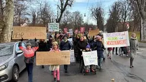 Protestzug für mehr „Schulassistenz und das Recht auf Bildung“ am 8. Dezember in Graz