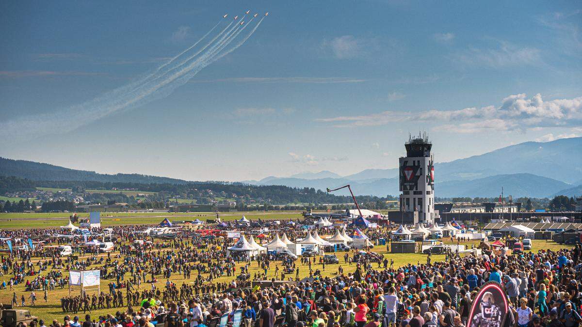 Im Zeltweg fliegt die Airpower ab