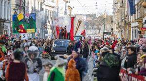 Lässige Stimmung herrschte in der Grazer Innenstadt