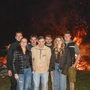 Am Stellplatz der Bärenschützklamm knisterte das Osterfeuer der Landjugend Pernegg-Mixnitz