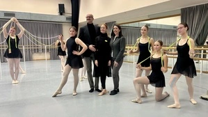 Bernd Pürcher, Andrea Kraus und Maria Ohrenstein (v. l.) bei der Probe