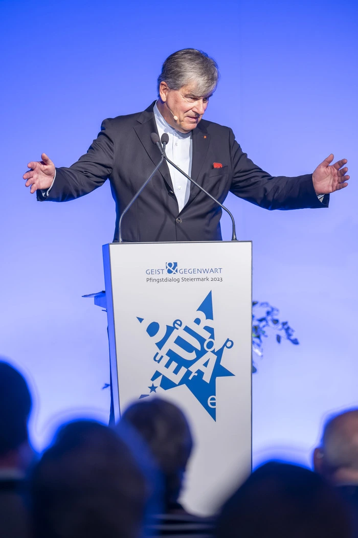 Pfingstdialog-Organisator Herwig Hösele lädt zur Standortbestimmung für Europa: 