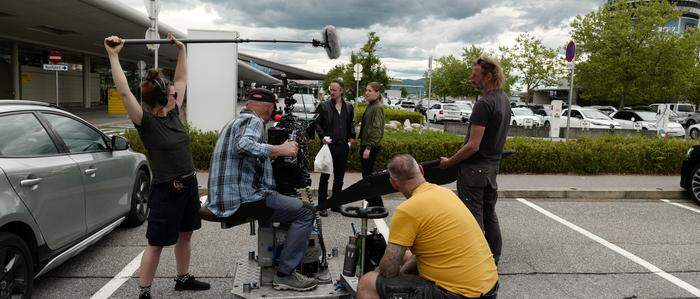 Am Flughafen Graz wurden Szenen zum zweiten Teil von „Trost und Rath“ gedreht