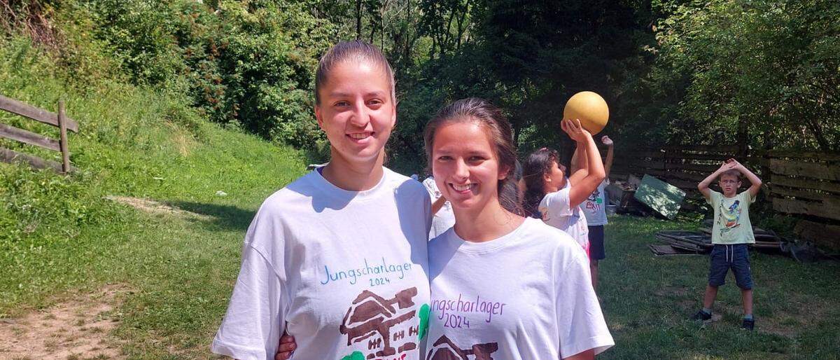 Nina Glettler und Claudia Otter fahren in Jungscharlager, seit sie acht Jahre waren