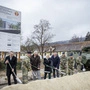 Spatenstich für das neue Werkstättengebäude in der Gablenzkaserne