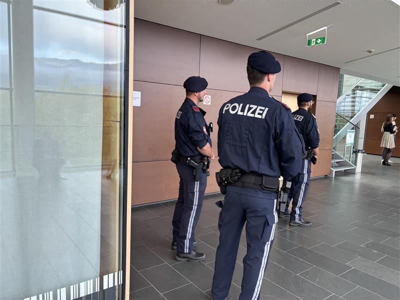 Beim Drogenprozess am Landesgericht Leoben herrschten höchste Sicherheitsvorkehrungen
