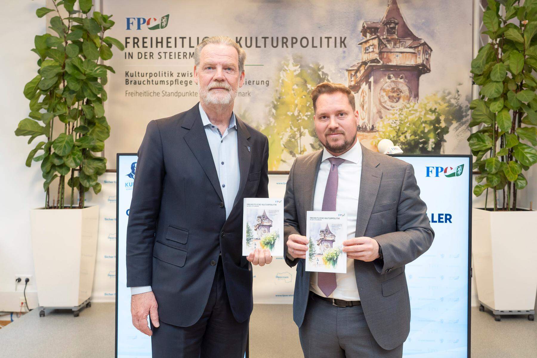 Steirische FPÖ: Blaue stellen ihre Kandidaten vor, Deutschmann will verlängern