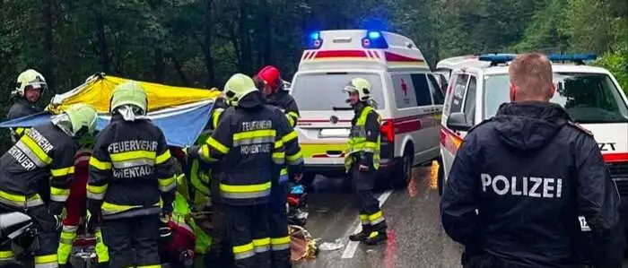 Der Unfall passierte auf regennasser Fahrbahn
