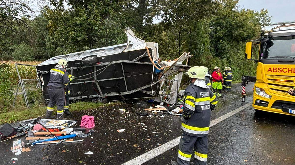 Gegen 9 Uhr passierte der Unfall