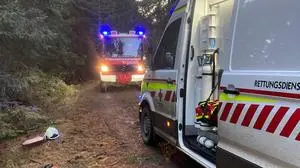 Kräfte der Bergrettung und Freiwilligen Feuerwehr Oberwölz rückten in den Wald aus