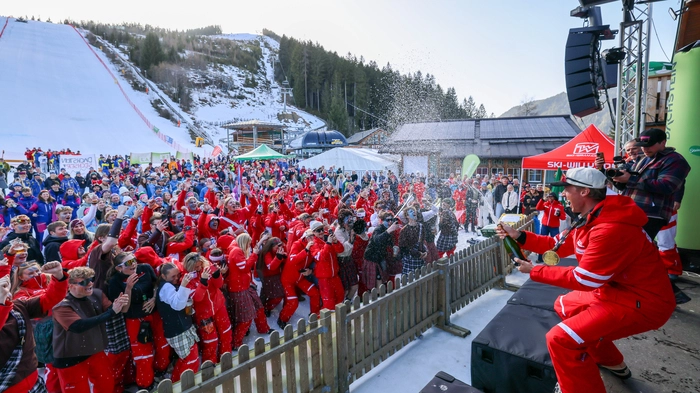 Der Rittisberg in Ramsau am Dachstein war am Wochenende Austragungsort des Skilehrer-Festivals