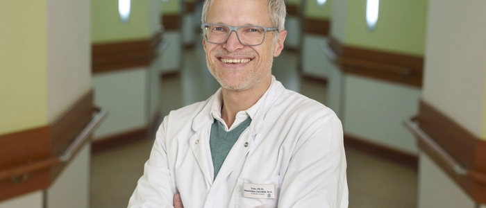 Maximilian Zacherl (52) ist der neue ärztliche Direktor der Privatklinik Graz Ragnitz