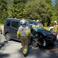 Sechs Menschen wurden bei dem Unfall verletzt