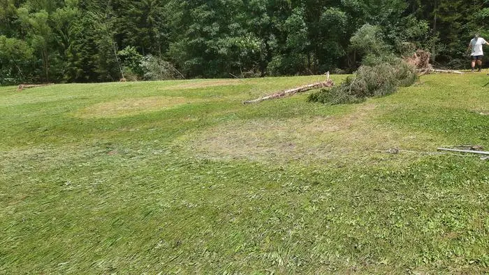 Hier standen die Zelte