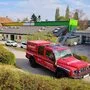 Die Freiwillige Feuerwehr war rasch zur Stelle 