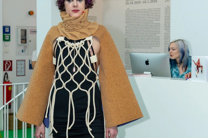 ... sie zeigten ihre textilen Kunstwerke im Rahmen der Finissage. 
