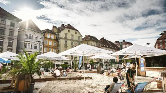 Auch schon im vergangenen Jahr fand der Summer in the City am Hauptplatz statt