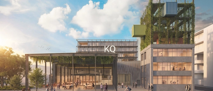 Erstes Rendering: So könnte das geplante Kreativquartier in der Grazer Waagner-Biro-Straße aussehen