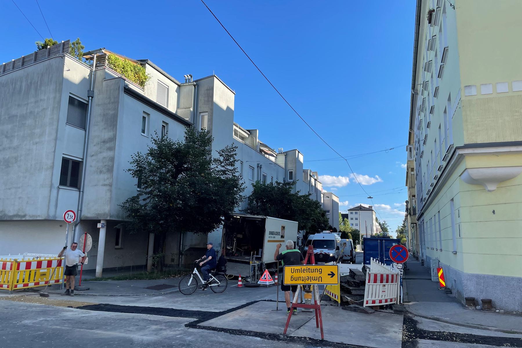 Land rügt Stadt: Auch Umbau in Grazer Gaswerkstraße nicht rechtskonform