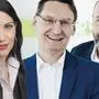 Gert Heigl (Mitte) wird CEO, ihm zur Seite tritt Alexandra Loidl als Vorstandsdirektorin für die Sparte Infrastruktur & Energie, Mark Perz bleibt Vorstandsdirektor für die Sparte Mobilität & Freizeit