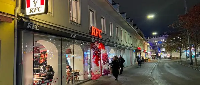 „KFC“ ist wieder zurück am Jakominiplatz in Graz