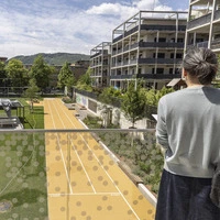 Zum Schulcampus Smart City gehören auch Sport- und Grünflächen