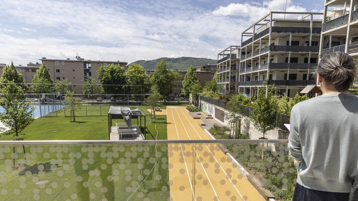 Zum Schulcampus Smart City gehören auch Sport- und Grünflächen