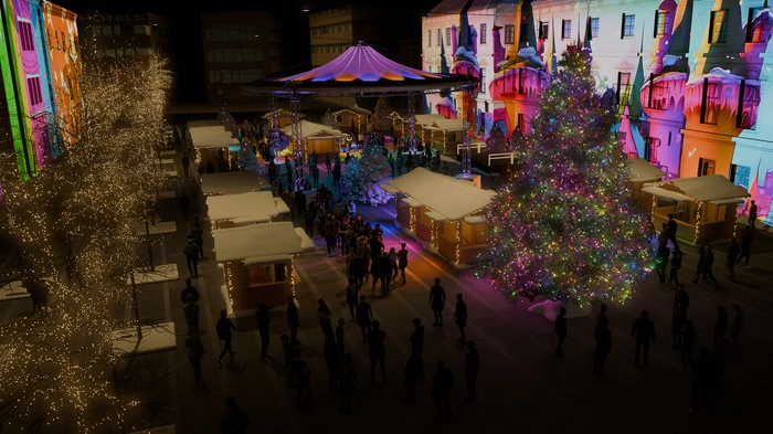Am Karmeliter-Platz wird es ein „Weihnachts-Dorf“ geben