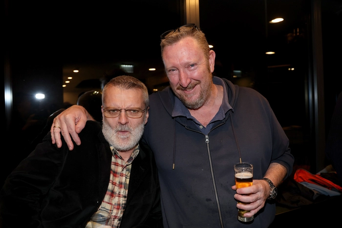 Unter den Gästen waren auch viele Gastronomen, wie Gary Round und David Biggens von der Bar28