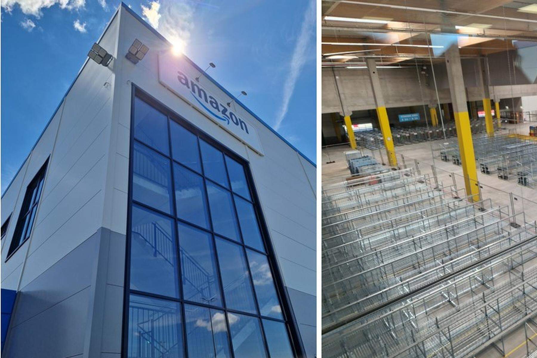 US-Firma startet in Premstätten: Erste Einblicke ins neue Amazon-Zentrum bei Graz: Jetzt steht auch der Starttermin